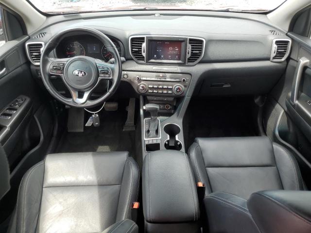  KIA SPORTAGE 2017 Красный
