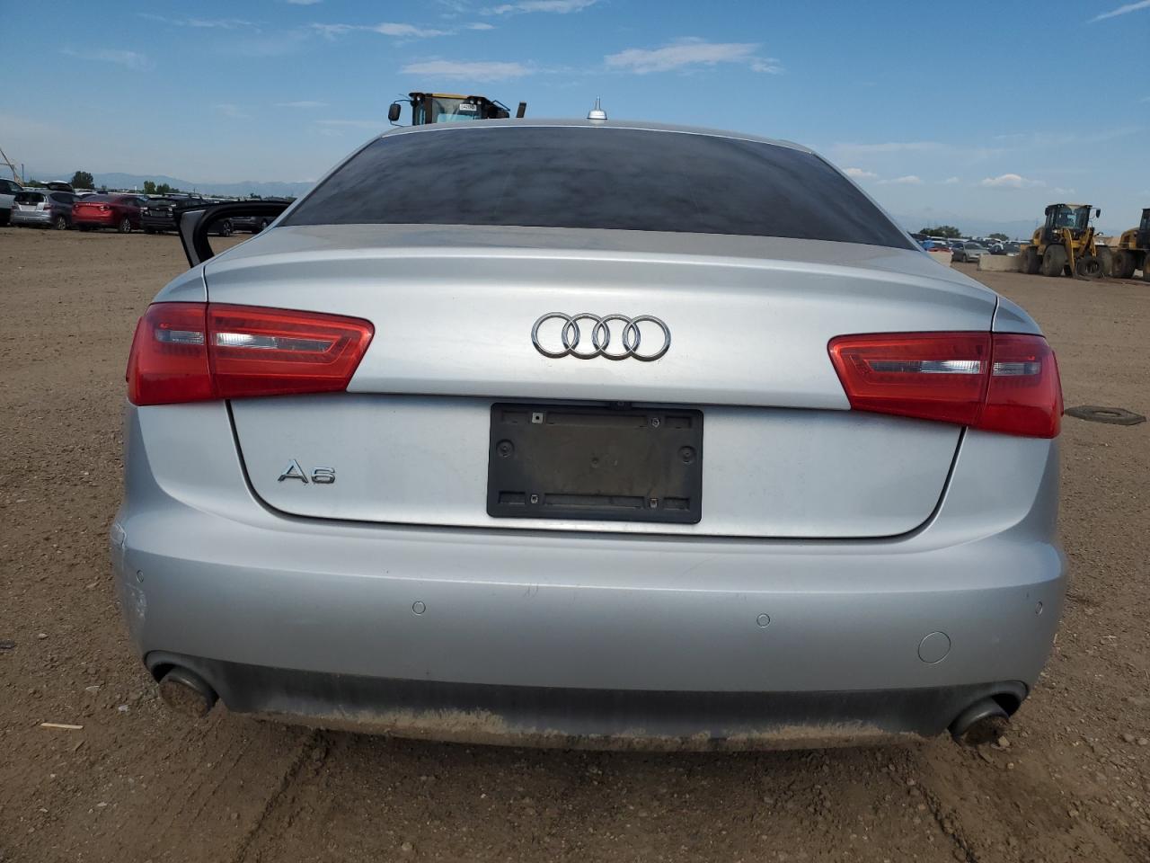 2013 Audi A6 Premium Plus VIN: WAUGFAFCXDN154354 Lot: 65605845