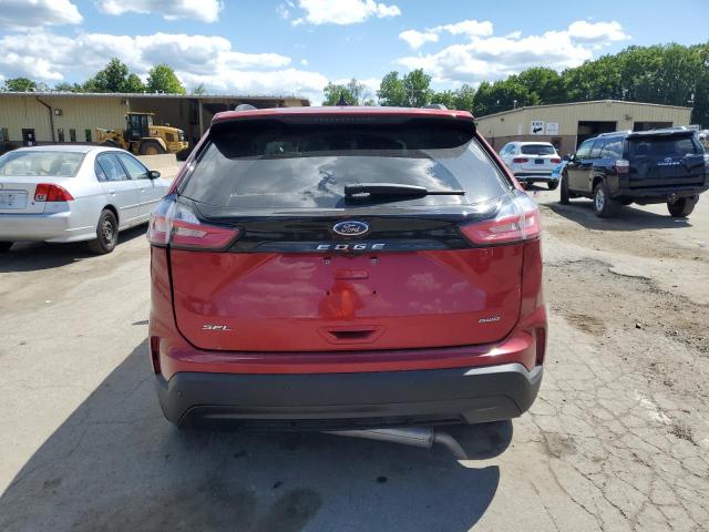  FORD EDGE 2022 Czerwony