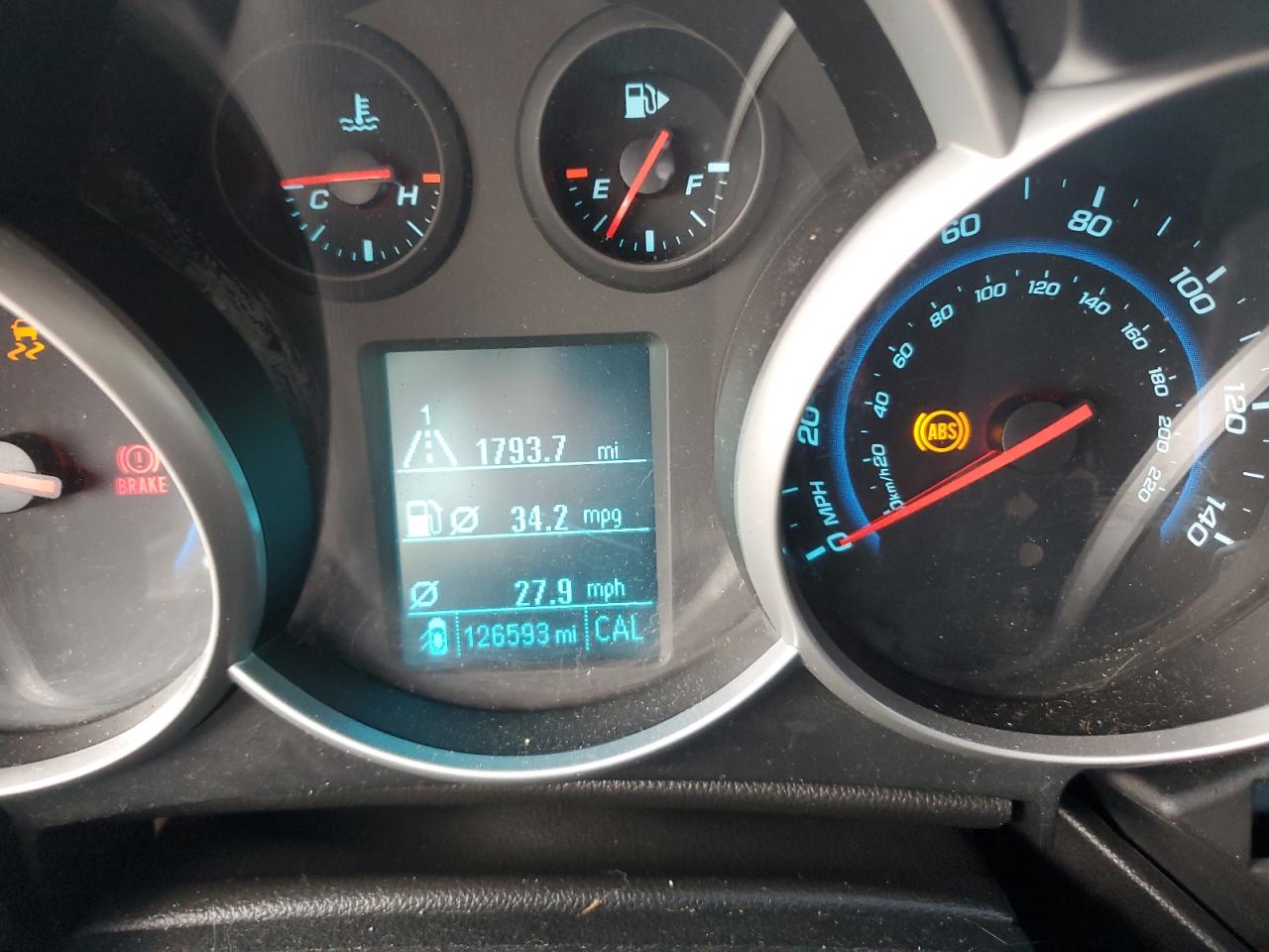 2012 Chevrolet Cruze Eco VIN: 1G1PK5SC4C7138660 Lot: 64768955