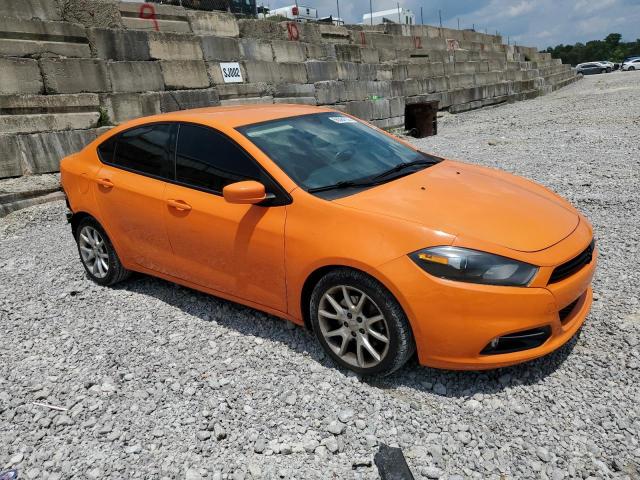 Sedans DODGE DART 2013 Pomarańczowy