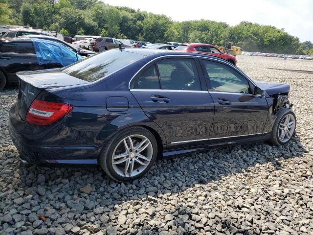  MERCEDES-BENZ C-CLASS 2012 Granatowy