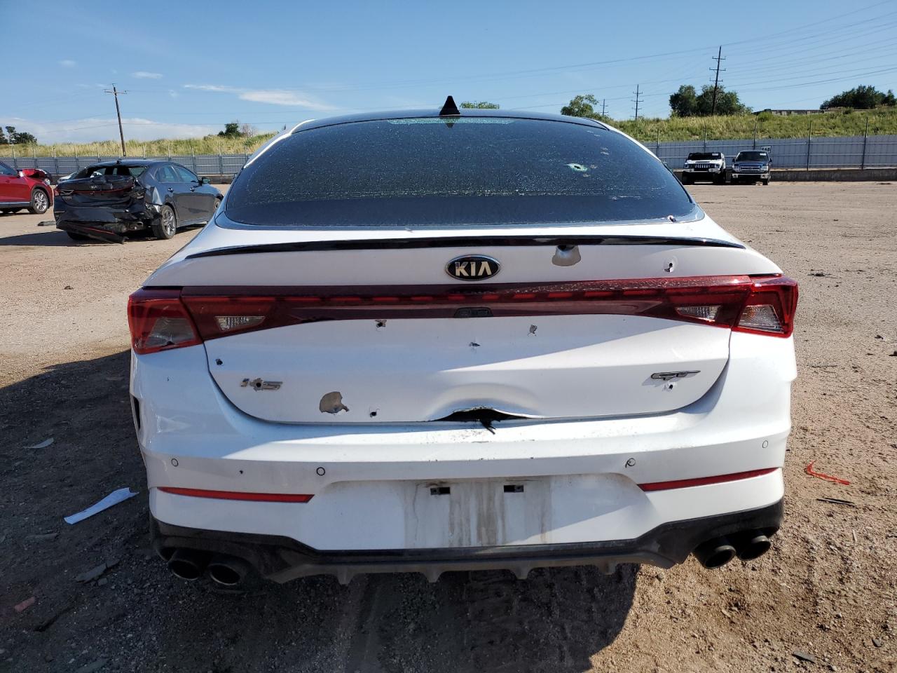 2021 Kia K5 Gt VIN: 5XXG44J8XMG081852 Lot: 64763175