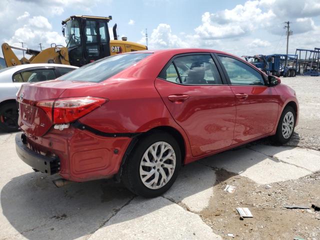  TOYOTA COROLLA 2018 Burgundy