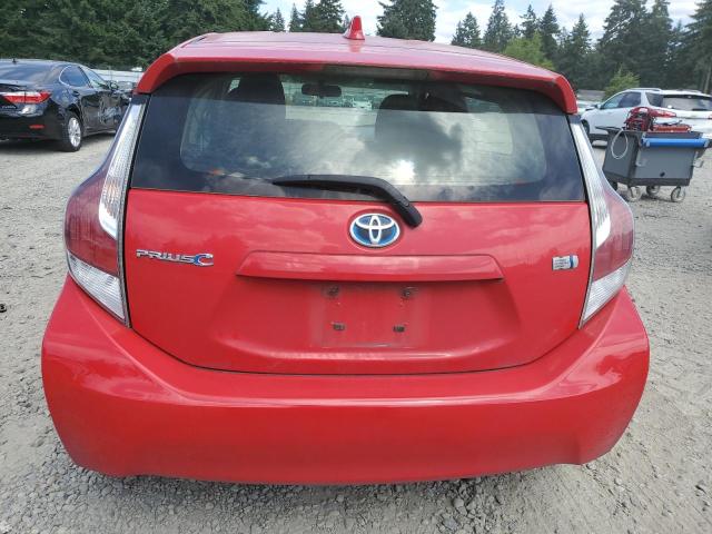  TOYOTA PRIUS 2015 Red