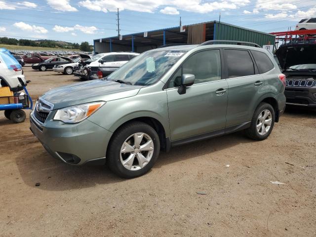  SUBARU FORESTER 2015 Zielony