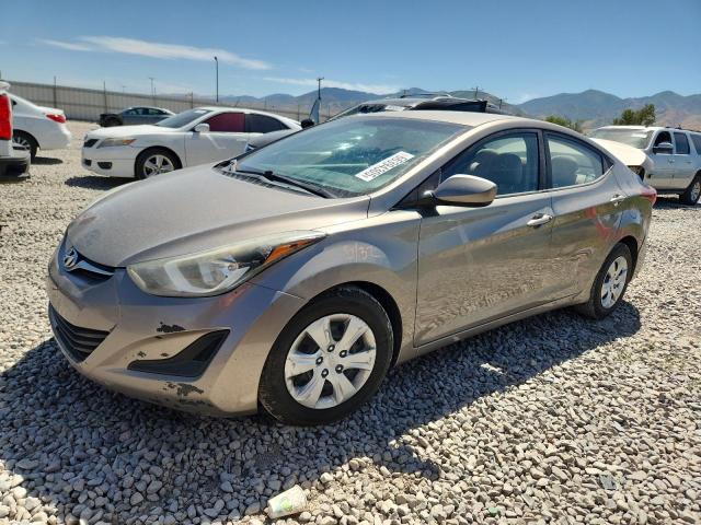 Sedans HYUNDAI ELANTRA 2016 tan