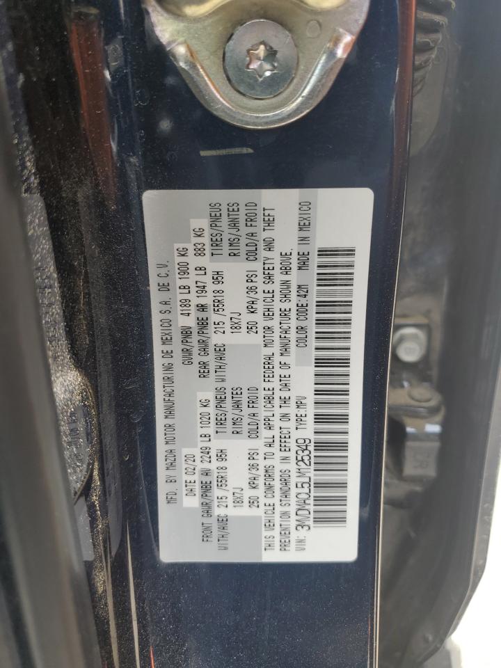 2020 Mazda Cx-30 Select VIN: 3MVDMACL5LM125349 Lot: 63466255