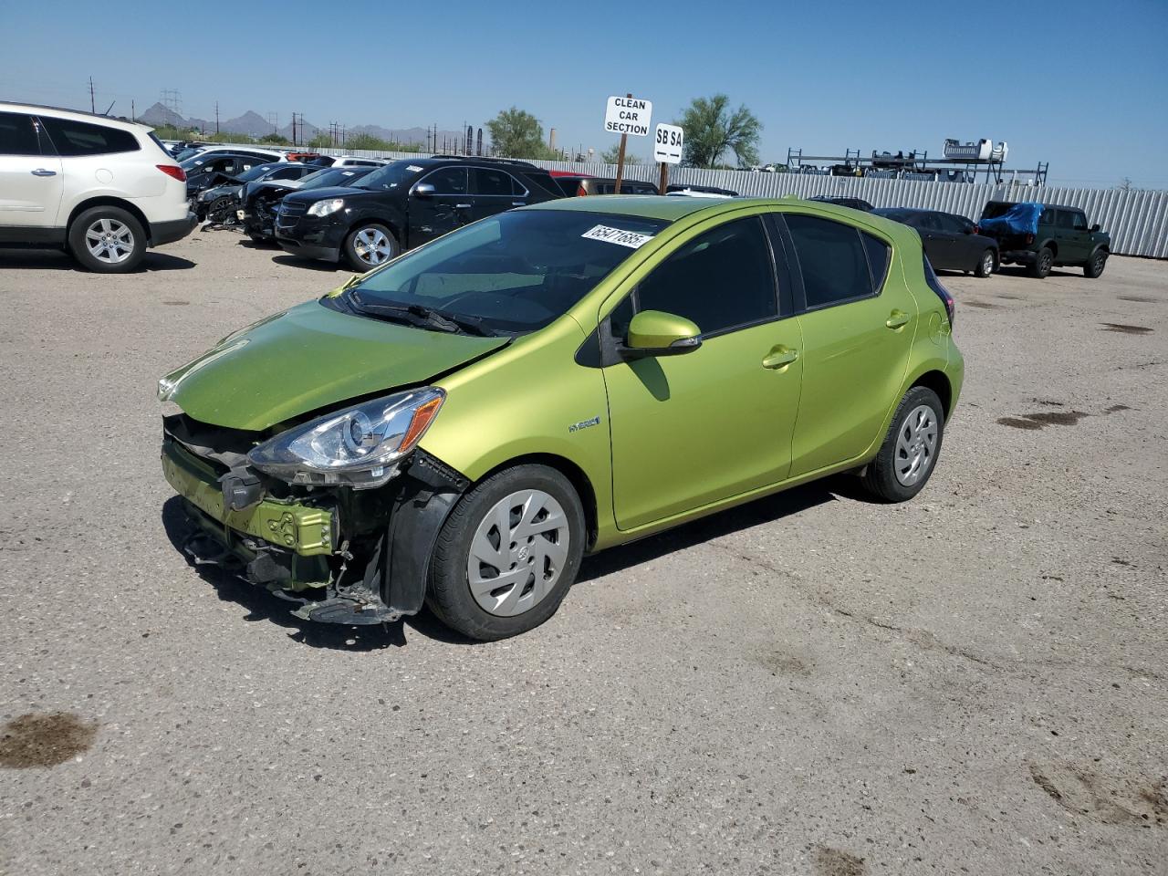 2016 Toyota Prius C VIN: JTDKDTB36G1124610 Lot: 65471685