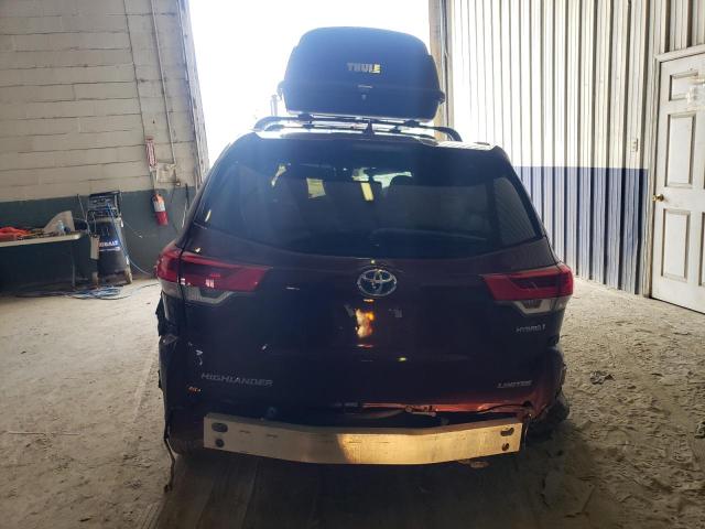  TOYOTA HIGHLANDER 2019 Burgundy