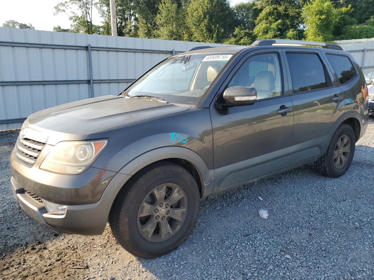 2009 Kia Borrego Lx brown null gas KNDJH741295031288 photo #1