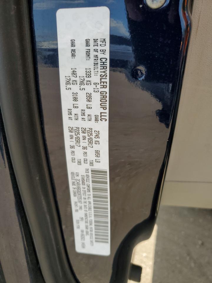 2013 Volkswagen Routan Se VIN: 2C4RVABG8DR725107 Lot: 63324995
