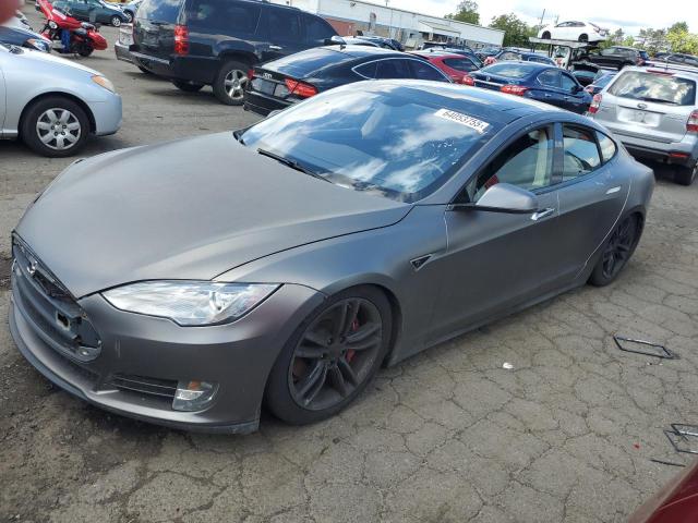 Hatchbacks TESLA MODEL S 2012 Szary