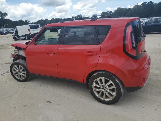  KIA SOUL 2018 Czerwony