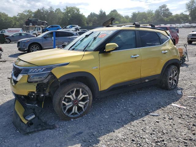  KIA SELTOS 2021 Желтый