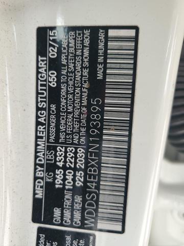 2015 MERCEDES-BENZ CLA 250  