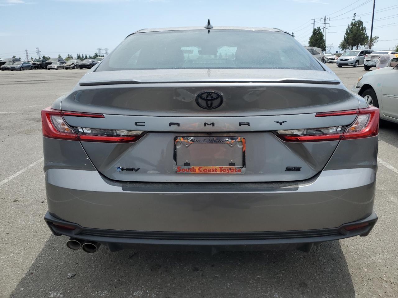 2025 Toyota Camry Xse VIN: 4T1DAACK3SU600360 Lot: 65609185