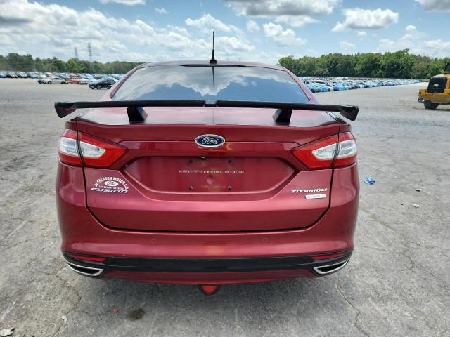Sedans FORD FUSION 2014 Burgundy