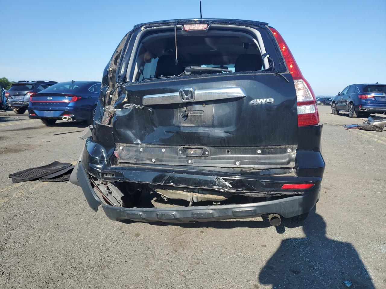 2010 Honda Cr-V Ex VIN: 5J6RE4H59AL010651 Lot: 65706165