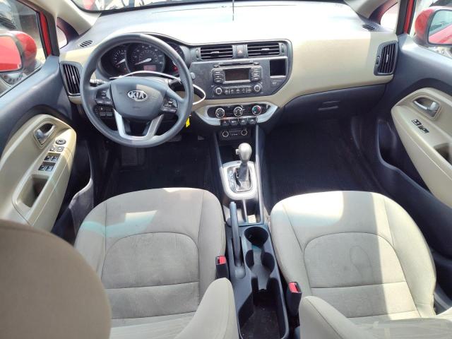  KIA RIO 2014 Czerwony