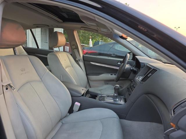 Sedans INFINITI G37 2012 Czarny