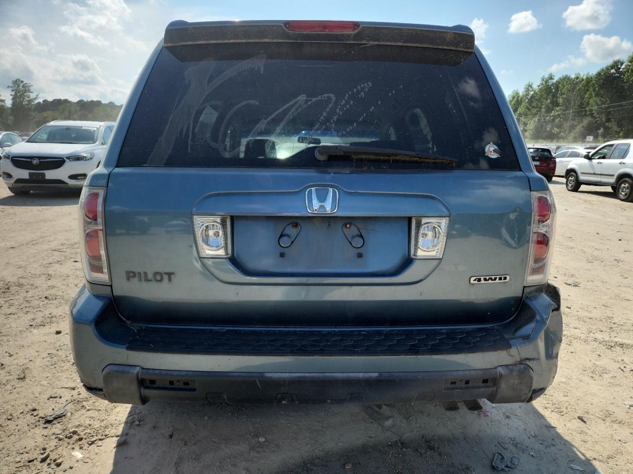 2007 Honda Pilot Ex VIN: 5FNYF18477B027836 Lot: 65498215