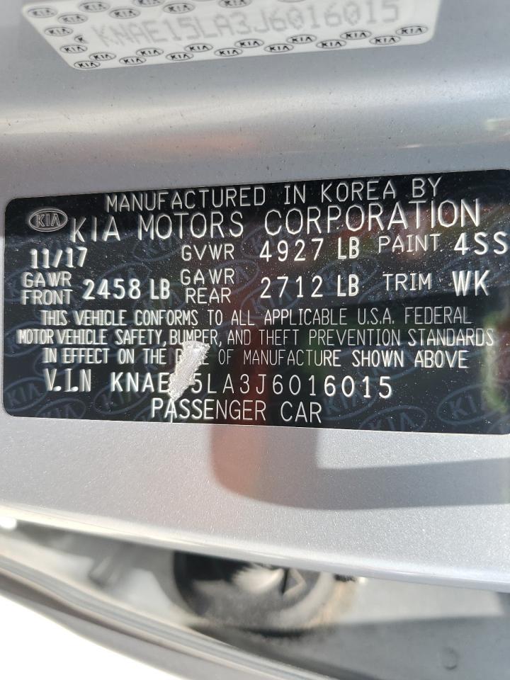 2018 Kia Stinger VIN: KNAE15LA3J6016015 Lot: 63079255