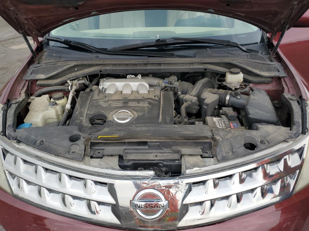 2006 Nissan Murano Sl VIN: JN8AZ08W56W536391 Lot: 65208985
