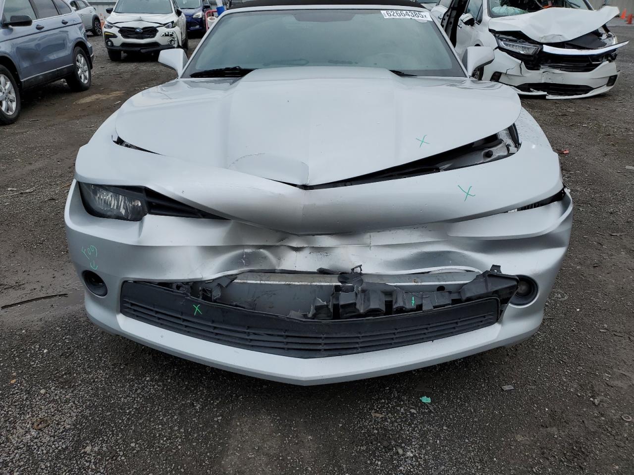 2015 Chevrolet Camaro Lt VIN: 2G1FD3D33F9139549 Lot: 62664385