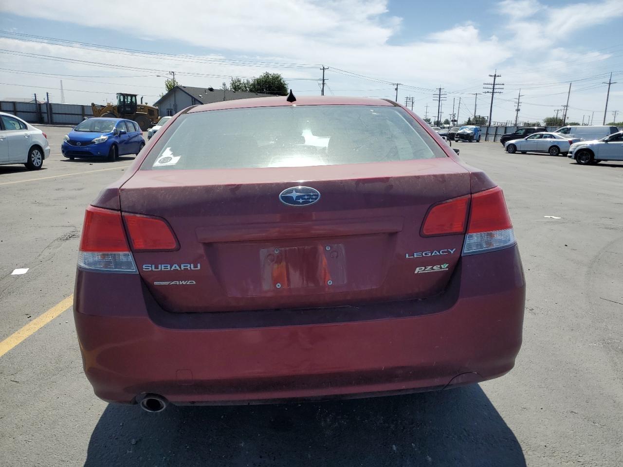 2012 Subaru Legacy 2.5I Limited VIN: 4S3BMBK66C3014966 Lot: 63035855