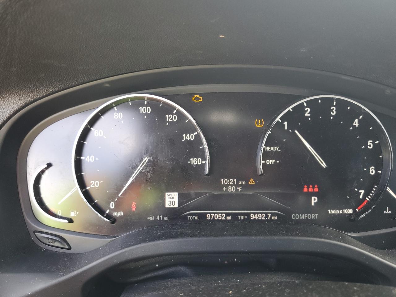 2021 BMW X3 Sdrive30I VIN: 5UXTY3C08M9F59348 Lot: 64795405