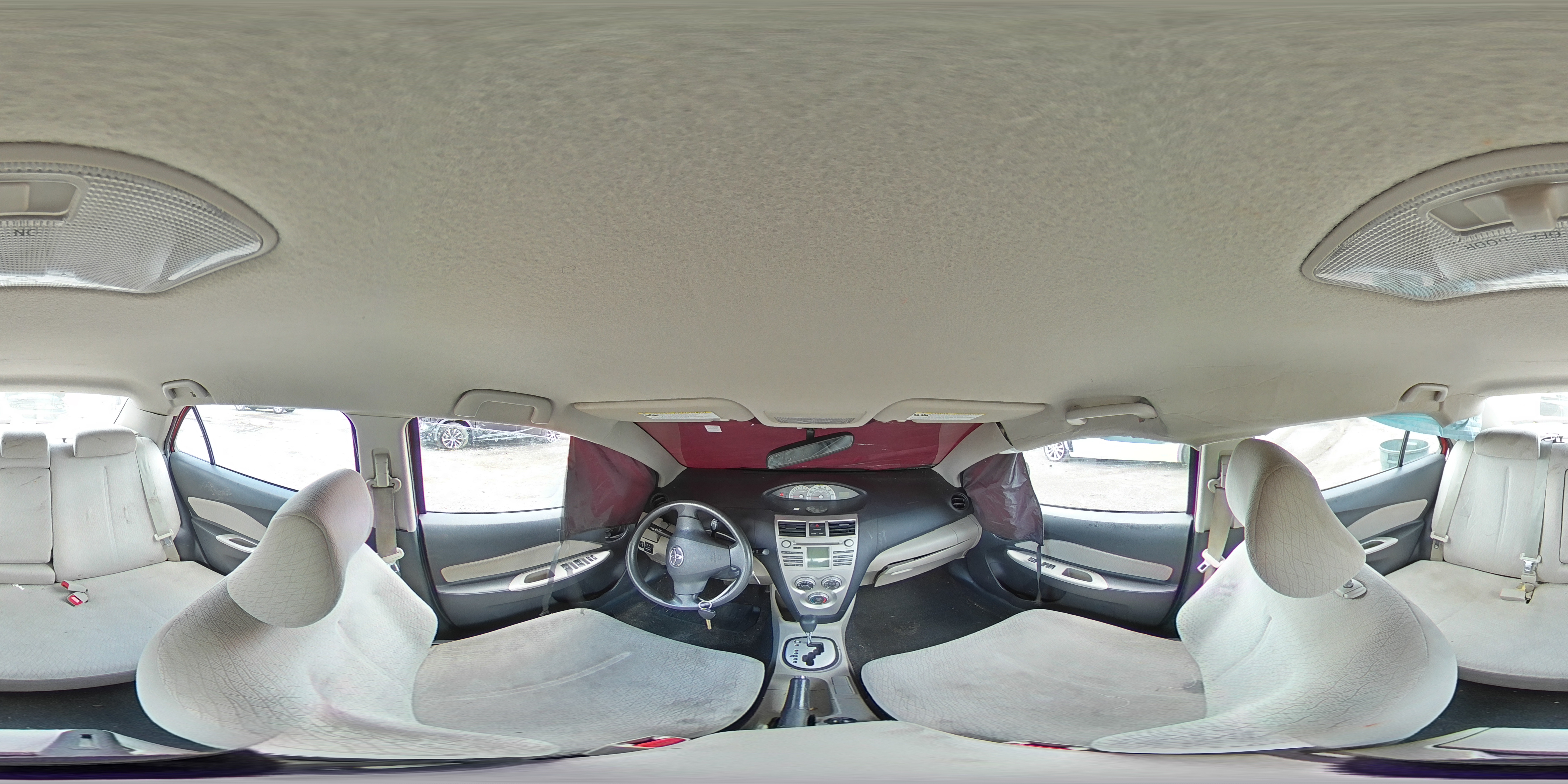 2007 Toyota Yaris VIN: JTDBT903071166862 Lot: 63141205