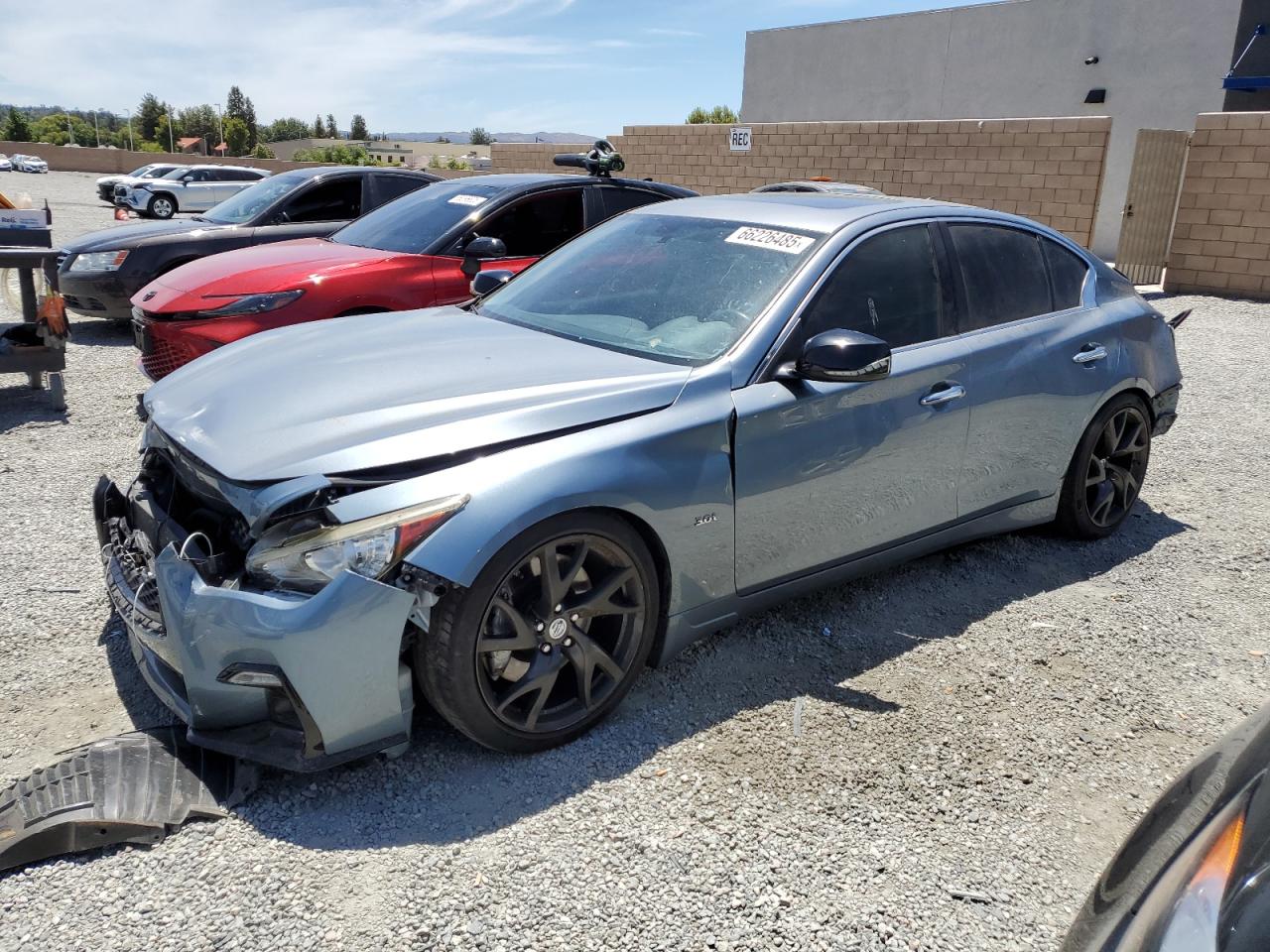 2018 Infiniti Q50 Luxe VIN: JN1EV7AP3JM363949 Lot: 66226485