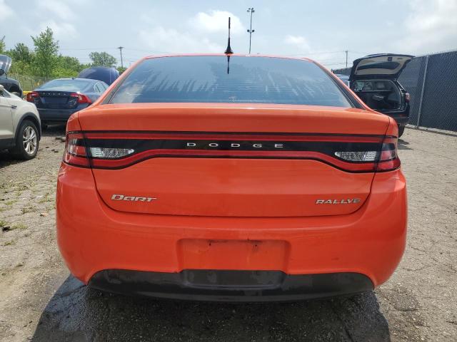 Sedans DODGE DART 2016 Orange
