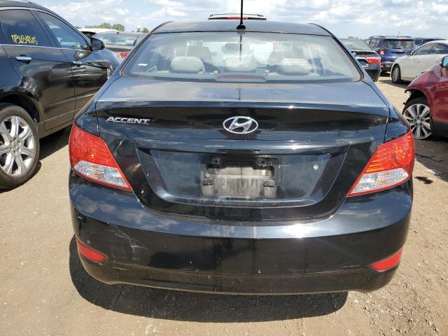  HYUNDAI ACCENT 2012 Czarny