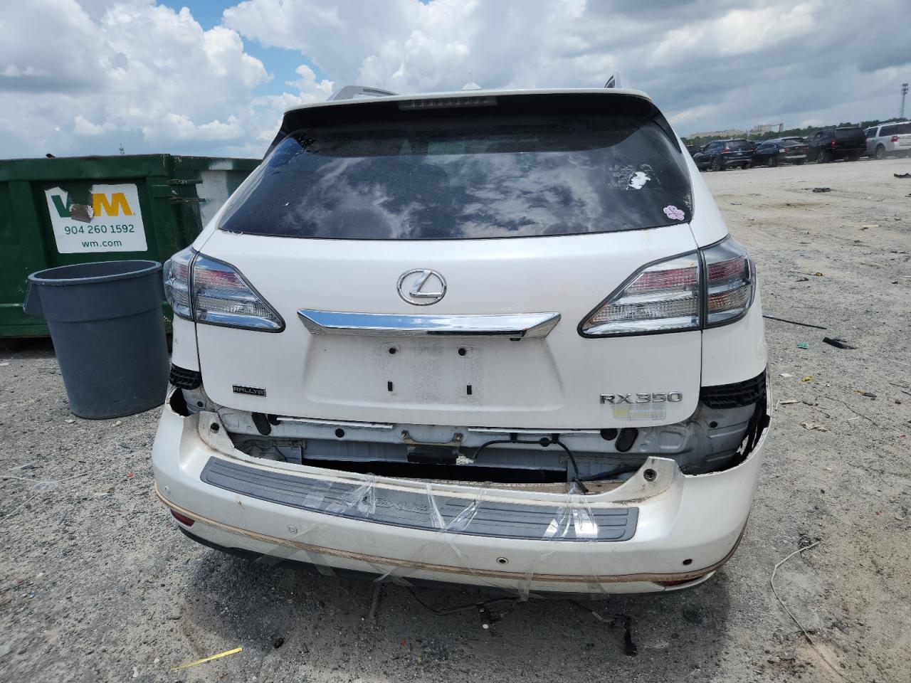 2011 Lexus Rx 350 VIN: 2T2BK1BA6BC112501 Lot: 63051205