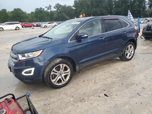  FORD EDGE 2017 Blue
