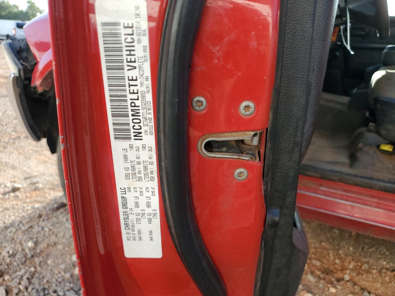 3c7wrtcl5eg220893 3C7WRTCL5EG220893 2014 Ram 3500