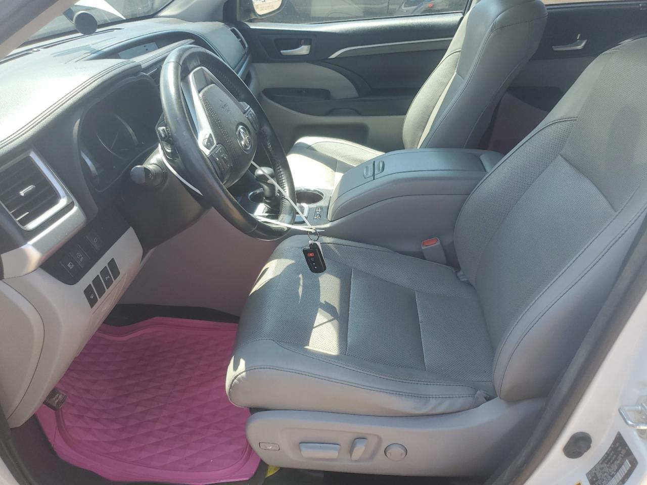 2017 Toyota Highlander Limited VIN: 5TDDZRFH0HS418379 Lot: 64690985