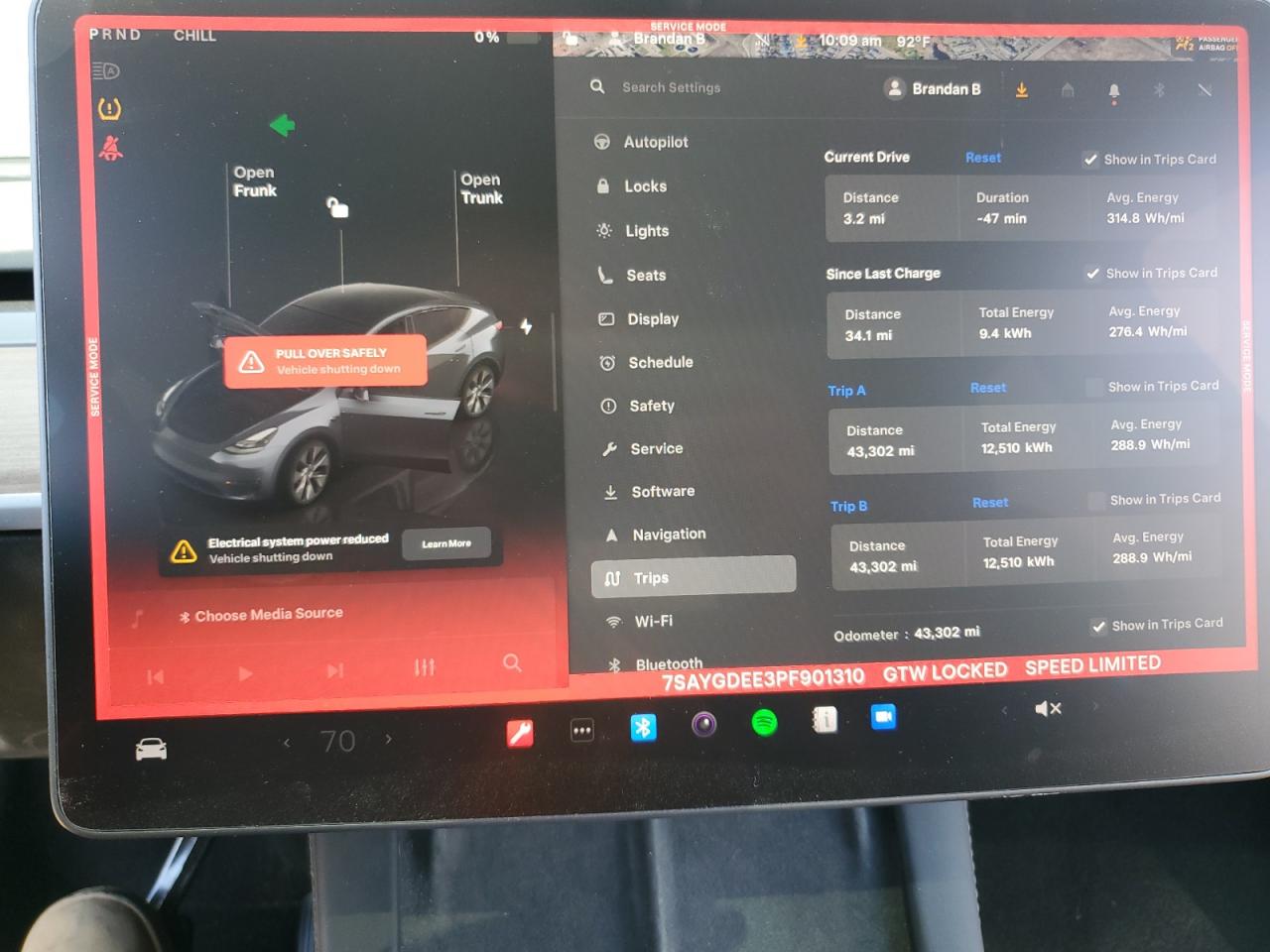 2023 Tesla Model Y VIN: 7SAYGDEE3PF901310 Lot: 64863095