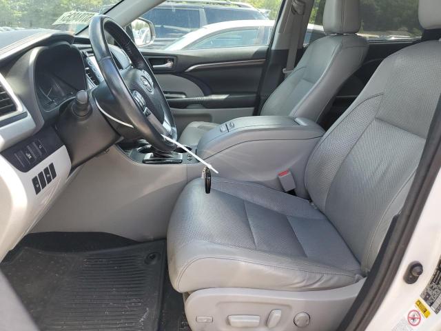 Parquets TOYOTA HIGHLANDER 2016 Biały