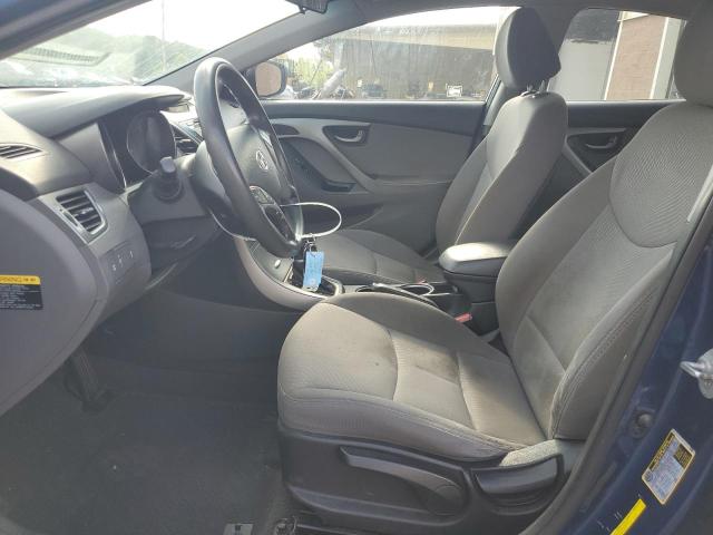  HYUNDAI ELANTRA 2015 Granatowy