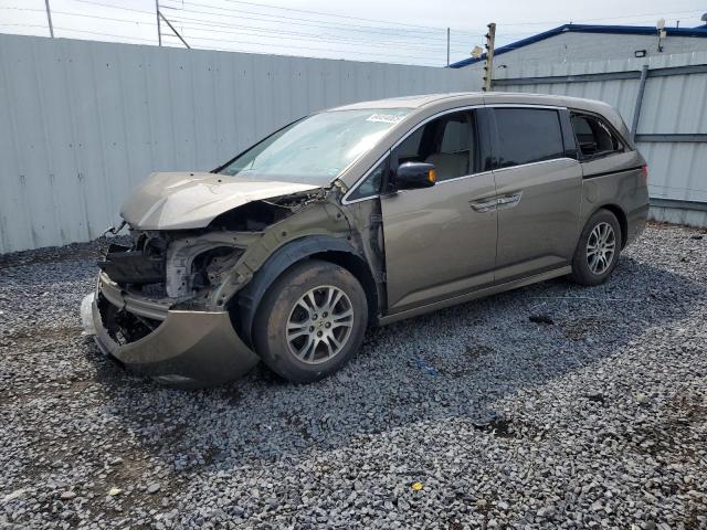  HONDA ODYSSEY 2012 Золотой