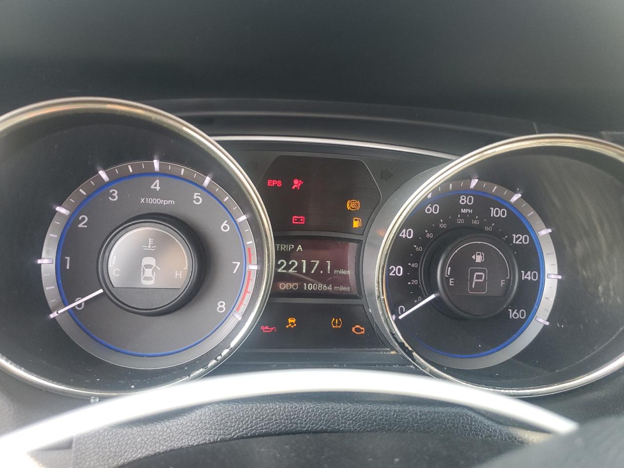 2013 Hyundai Sonata Gls VIN: 5NPEB4AC0DH657633 Lot: 65223615