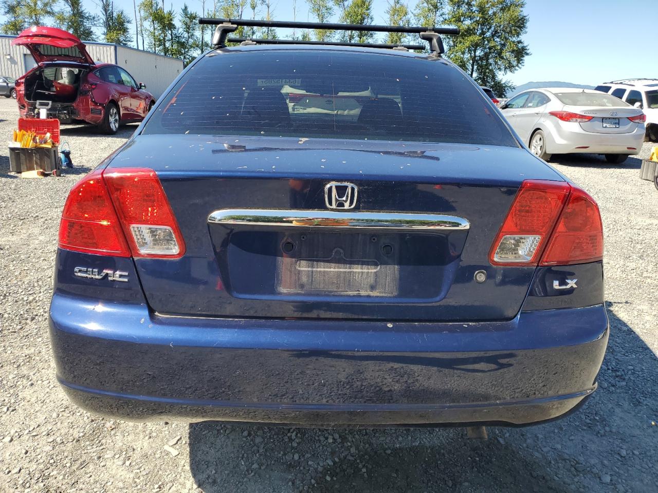 2003 Honda Civic Lx VIN: 2HGES155X3H574312 Lot: 63315205