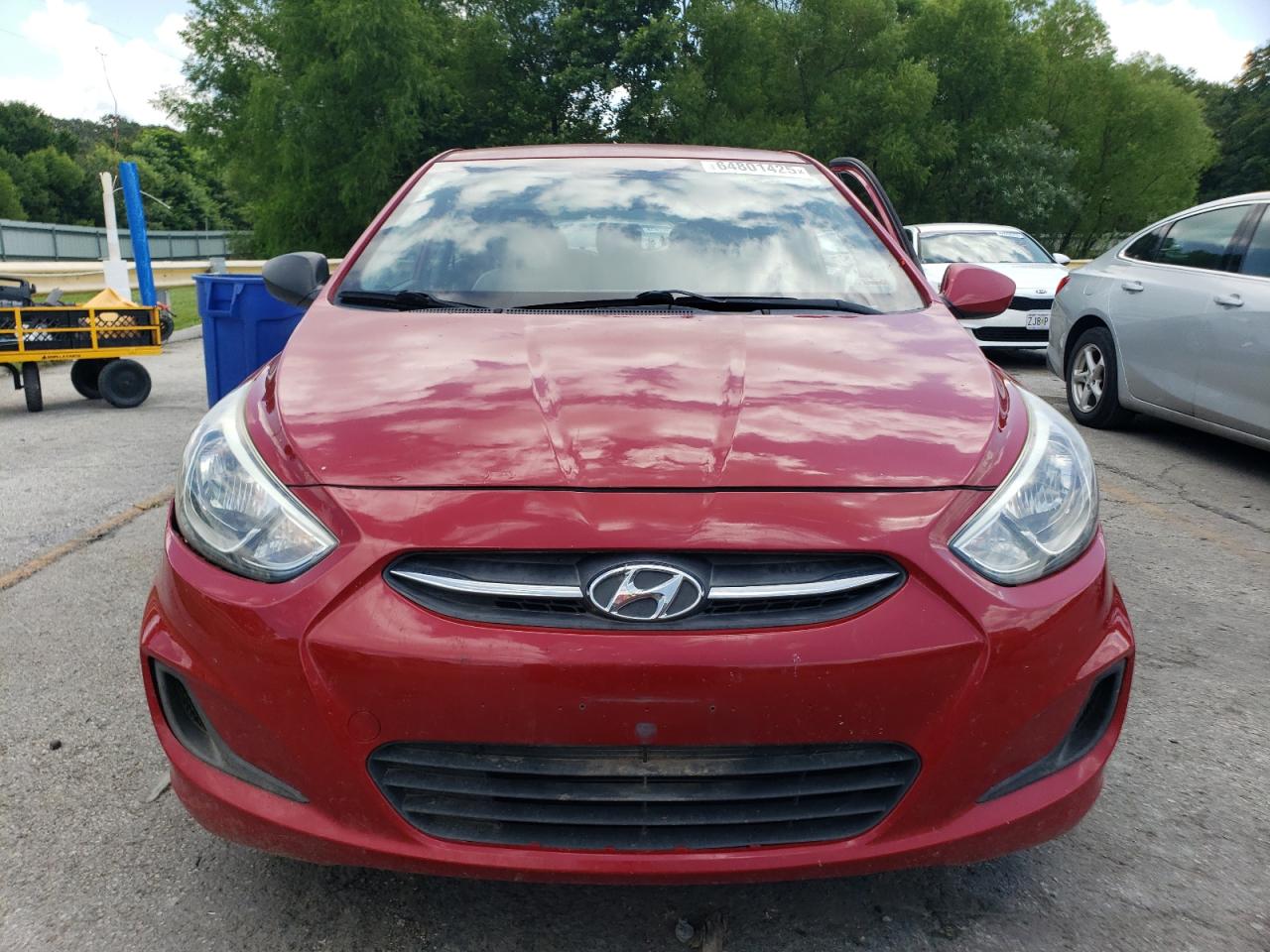 2015 Hyundai Accent Gls VIN: KMHCT4AE2FU797404 Lot: 64801425