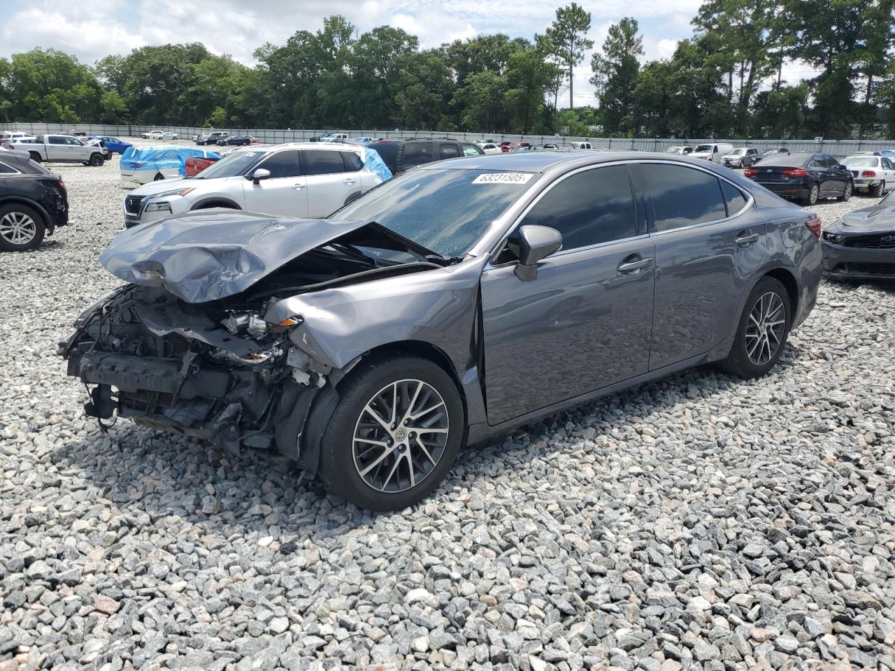 2016 Lexus Es 350 grey null gas 58ABK1GG1GU004383 photo #1