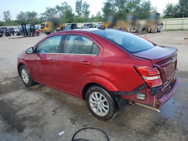  CHEVROLET SONIC 2017 Красный
