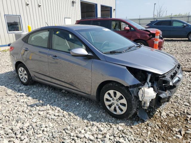 Sedans HYUNDAI ACCENT 2017 Silver