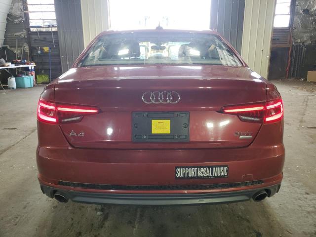  AUDI A4 2018 Burgundy